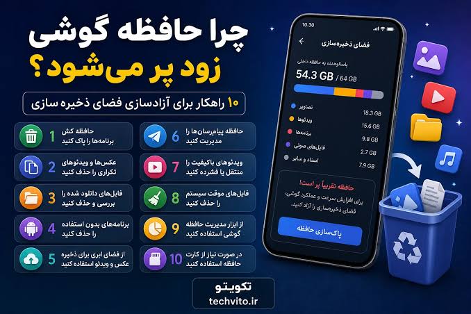 چطور حافظه گوشی شیائومی را بدون حذف اطلاعات مهم خالی کنیم؟
